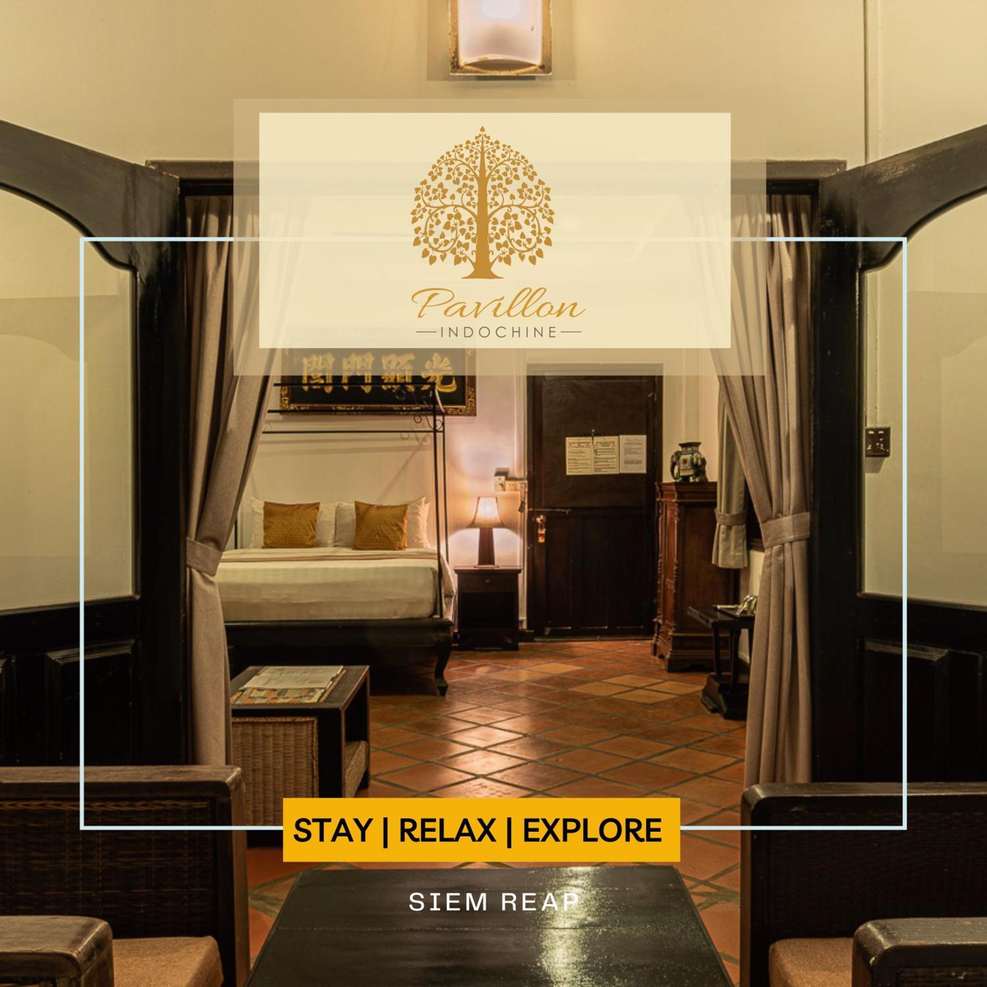 Pavillon Indochine Boutique - Hotel Siem Reap Ngoại thất bức ảnh